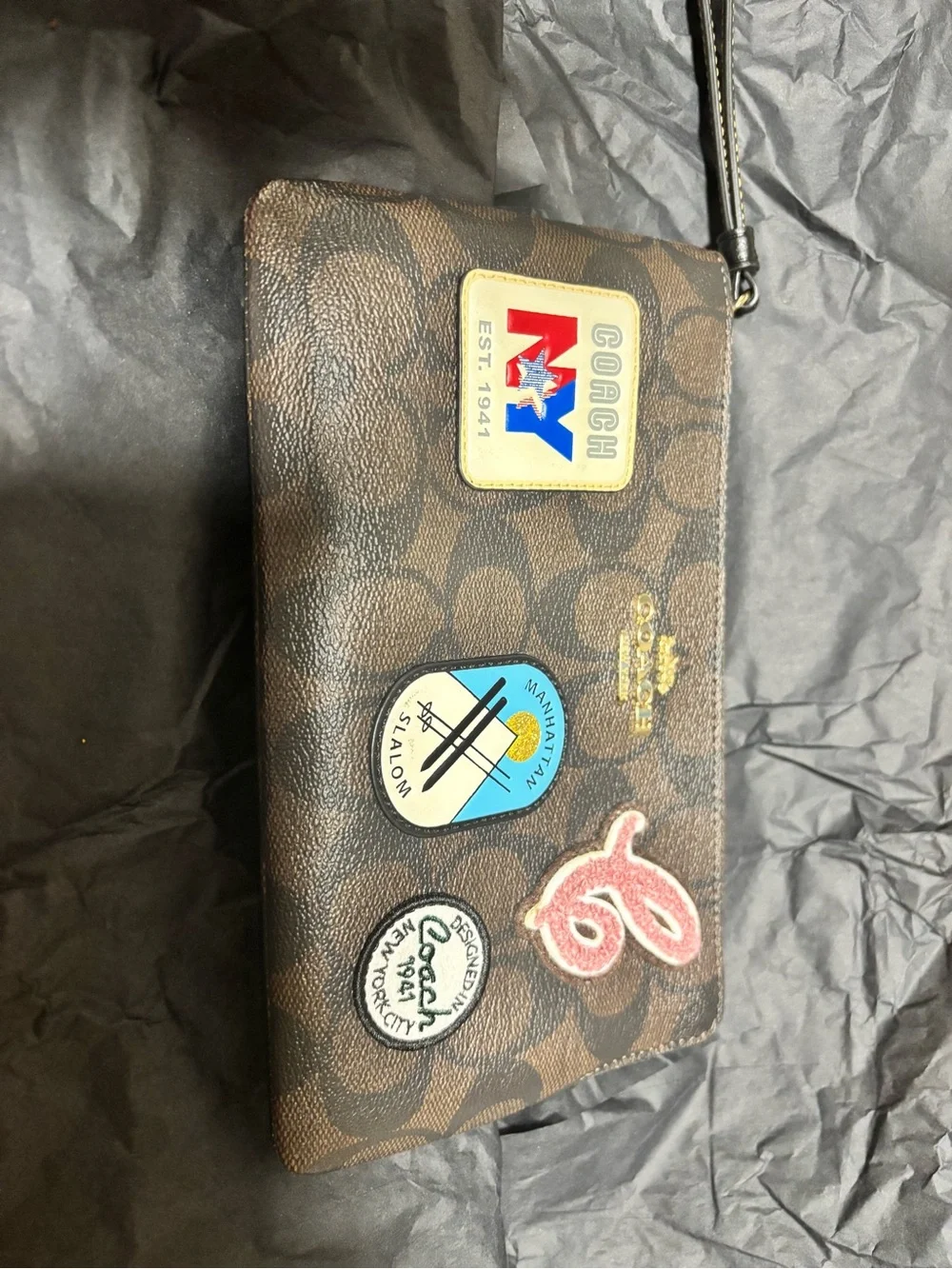 Coach signature canvas